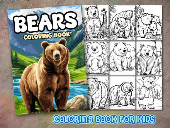 Bear Coloring Pages & Graphics