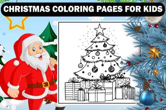 BOLD EASY CHRISTMAS COLORING PAGES VOL-1 Graphics