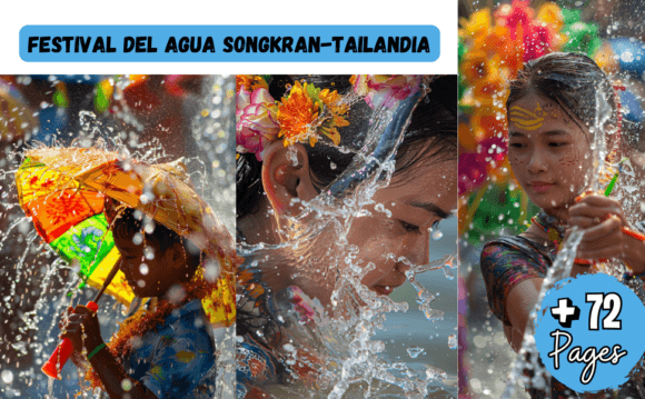 FESTIVAL DEL AGUA SONGKRANG-TAILANDIA Graphics & Illustrations