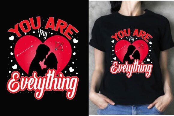 HAPPY VALENTIENS DAY Graphics & T-Shirt Designs