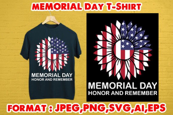 Memorial Day T-Shirt Graphics for T-Shirt Designs